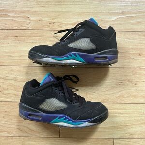 Jordan 5 Golf Low Black Grape